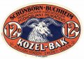 Мукачеве Gróf Schönborn-Buchheim sörfözdéje Kozel Bak  CS-07-MKC-05-KOZ-K-xx-02-002