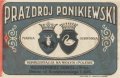 Пониква Prazdroj Ponikiewski  PL-14-PNK-03-PRA-K-00-03-001